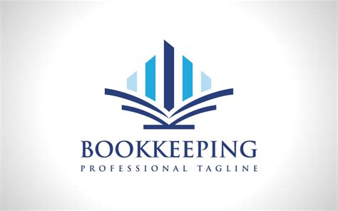 Professional Accounting Bookkeeping Design Logo Template