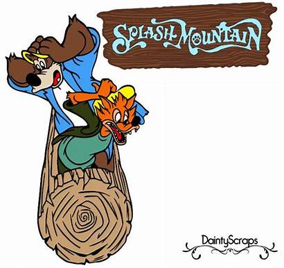 Disney Rides Splash Mountain Clipart Svg Silhouette