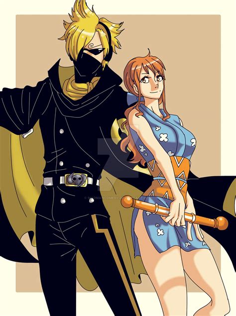 Sanji X Nami By Madmancomedy On Deviantart