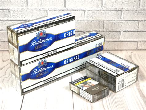 Rothmans Original Kingsize 20 Packs Of 20 Cigarettes 400
