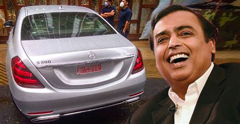 Mukesh Ambanis New Mercedes Benz S600 Guard Is His Most