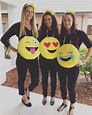 DIY Emoji costume | Disfraces para amigas, Disfraces, Payasos