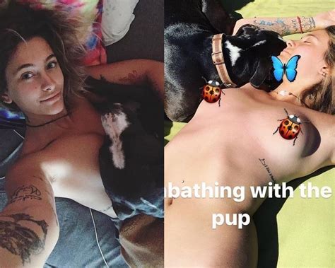 paris jackson topless nip slip