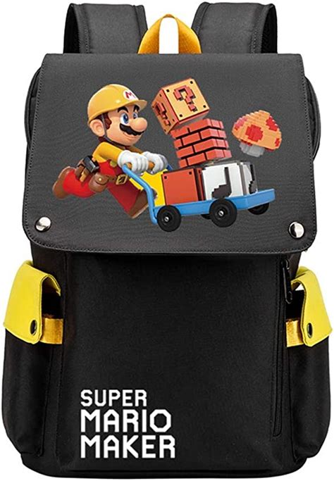 Super Mario Backpacks Kids School Backpack Mario School Bag Mario Bros
