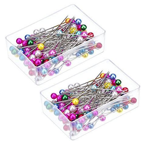 Singer Pearlized Head Straight Pins 150 Count Jewelry
