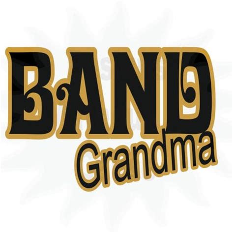 Band Grandma Svg Etsy