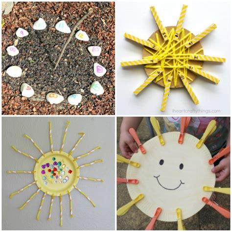 20 Fun And Easy Sun Crafts For Kids Look Were Learning