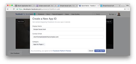 Facebook App Id For Page How To Get Your Facebook App Id And Secret