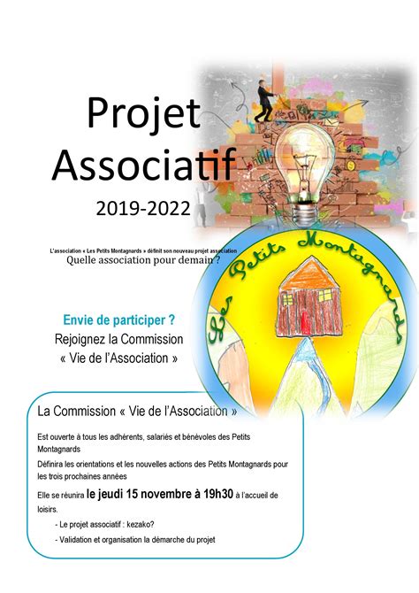 Le Projet Associatif – Association Les Petits Montagnards