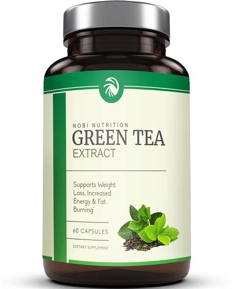 Green Tea Extract Supplement With Egcg For Weight Loss Metabolism Boost