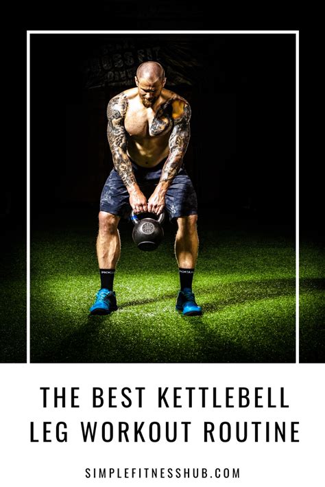The Complete Kettlebell Leg Workout Simplefitnesshub Leg Workout