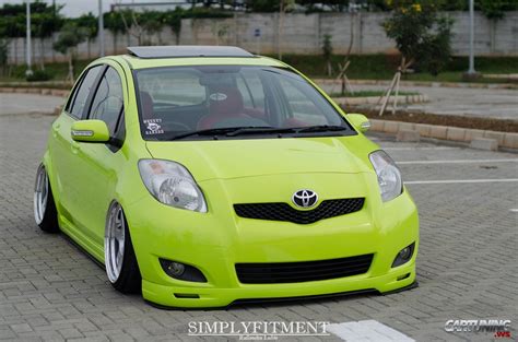 Stance Toyota Yaris Cartuning Best Car Tuning Photos From All The