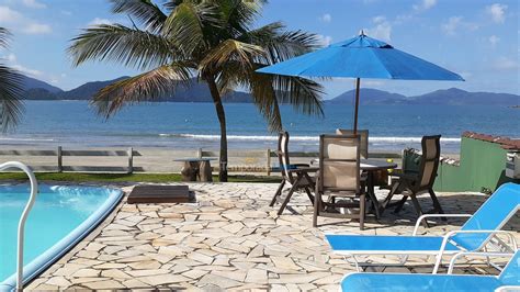 Casa para alugar em Ubatuba para temporada Praia da Fortaleza Casa Pé Na Areia Frente Mar