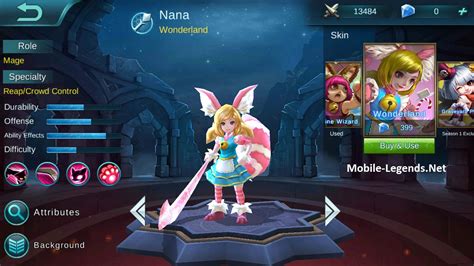 Nana Features 2019 Mobile Legends