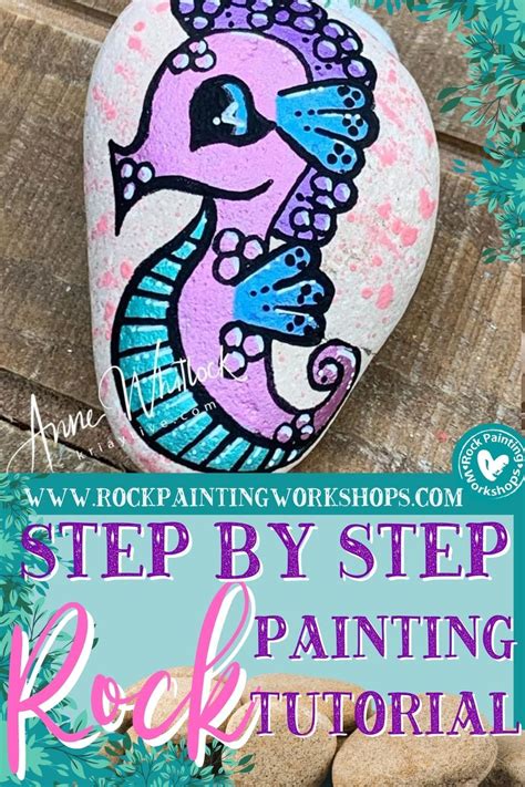 Step By Step Rock Painting Tutorial Rock Painting Tutorial Rock