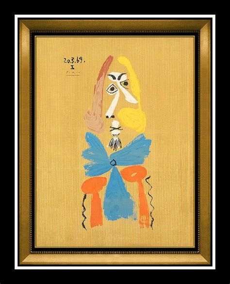 Signed Picasso Lithograph 11 For Sale On 1stdibs