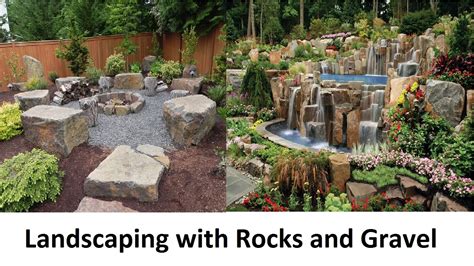 In case you need some another ideas about the cheap landscaping stones. Awesome Landscaping with Rocks and Gravel - YouTube