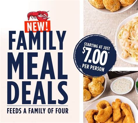 Maybe you would like to learn more about one of these? Red Lobster Launches New Family Meal Deals - The Fast Food ...
