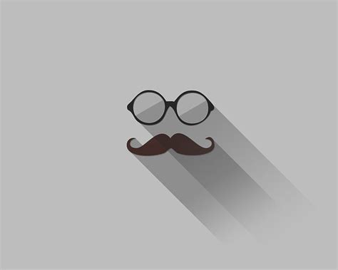Hipster Mustache Hd Wallpaper Peakpx