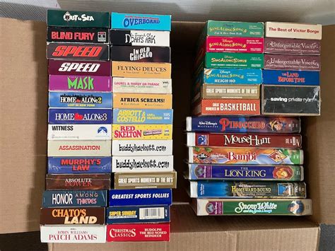 Vhs Movies Pick And Choose 1 Or More Lot 45 Etsy