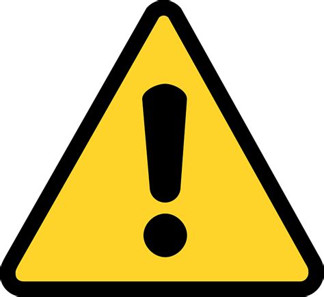 Download Warning Yellow Attention Royalty Free Vector Graphic Pixabay