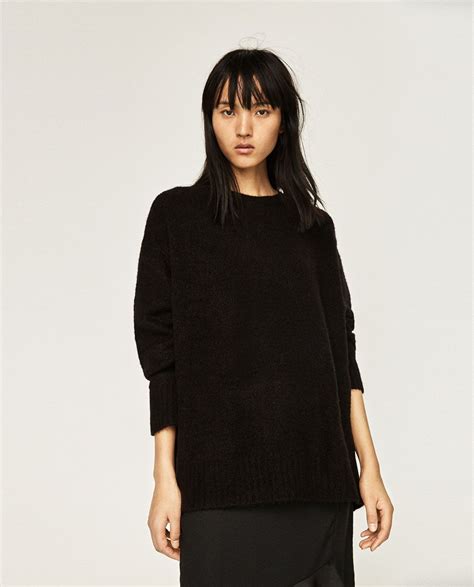 Zara Woman Oversized Sweater Pulls Sweaters New Oversized Sweater Zara Women Knitwear