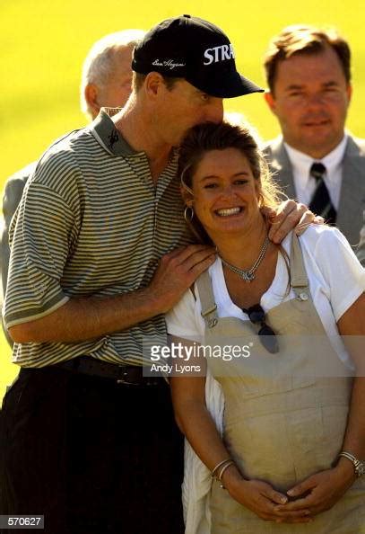 Jim Furyk Of Ponte Vedra Beach Florida Kisses His Wife Tabitha News Photo Getty Images