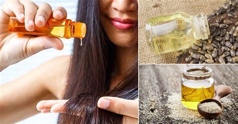 Essential oils facilitate hair growth when applied to the scalp. Using Sesame Oil and Castor Oil for Hair Growth - Castor ...
