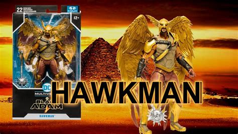 Review Figura Hawkman Mcfarlane Toys Black Adam Hombre Alcon Youtube