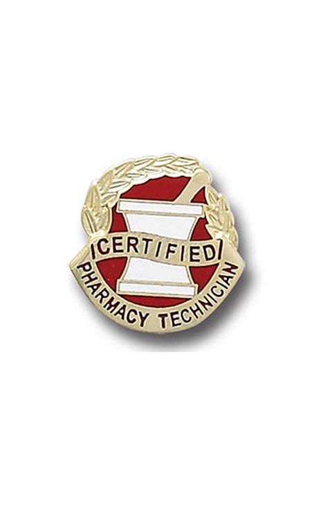 Arthur Farb Certified Pharmacy Technician Pin