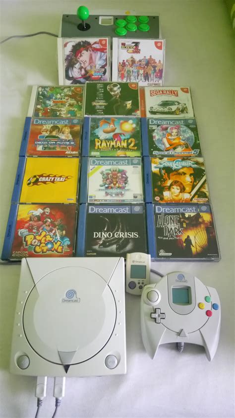 my small dreamcast collection r dreamcast