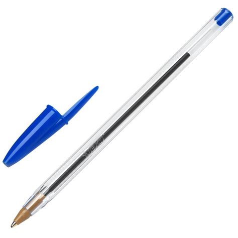 Stylo Bic Cristal Bleu Pointe Moyenne Pas Cher Welcome Office