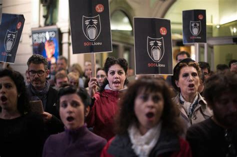 huelga el liceo pide al juez que suspenda el paro convocado por los trabajadores cataluña