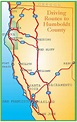 Map Of Humboldt County Ca - Cities And Towns Map