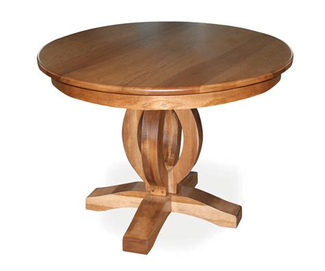Master Single Pedestal Dining Table Troyer Furniture