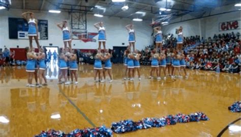 cheer squads performance set   sounds     talking