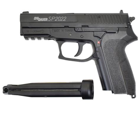 Пневматический пистолет Swiss Arms Sig Sp2022 Black металл купить в