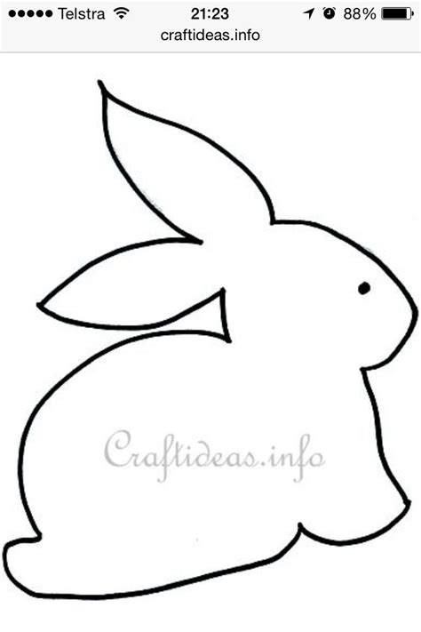 Und was machen wir morgen: Bunny Stencil | Basteln ideen ostern, Verzierung nähmuster ...