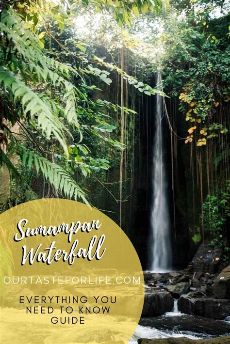 Sumampan Waterfall A Hidden Gem In Bali Waterfall Adventure