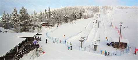 Ski slope map - Salla Ski Resort