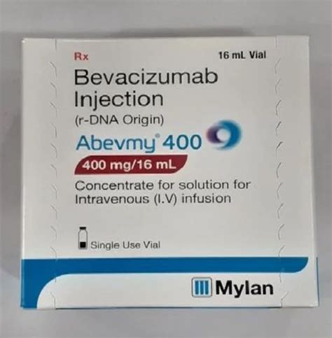 Mylan Abevmy 400 Mg Injection Packaging Vial At Rs 3344761 In