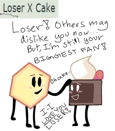 Bfb Ships Loser X Cake By Rainpaintspictures On Deviantart