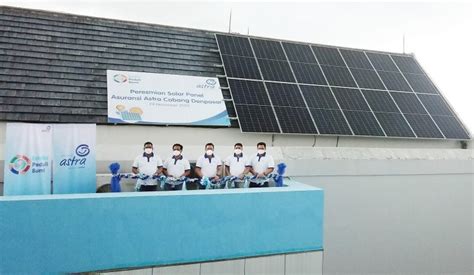 Asuransi Astra Resmikan Solar Panel Melalui Giat Estafet Peduli Bumi Di Denpasar Nmaa