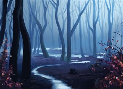 The Delusion Art Wallpaper Forest Wallpaper Image Painting
