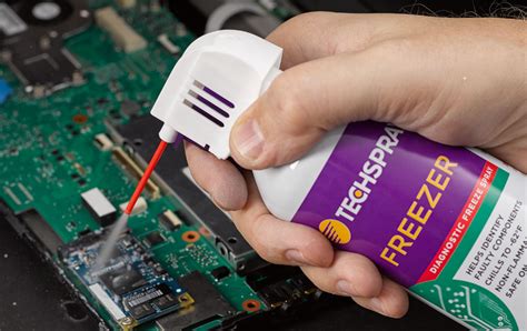 Using Freeze Spray To Diagnose Faulty Electronics Techspray