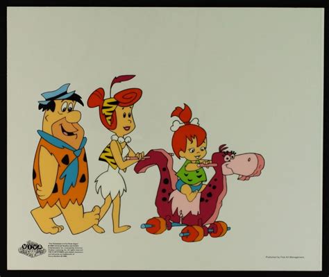 The Flintstones 2000 Viva Rock Vegas Limited Edition Animation Serigraph Cel