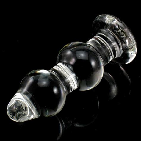 Diameter 48mm Gcrystal Glass Anal Beads Anal Suppositories