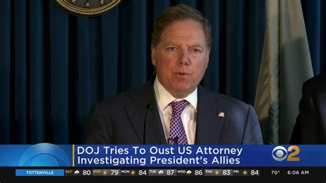 Us Attorney For Southern District Of Ny Says Hes Not Resigning Youtube