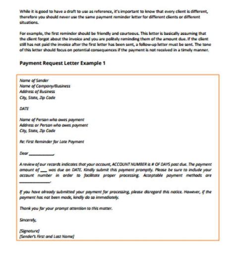 However, there is a way to write this formal letter and it is important to know how to write this. 8+ Payment Request Letter Templates - PDF | Free & Premium Templates