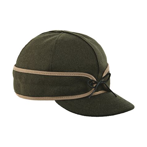 Original Stormy Kromer Wool Cap In Olive Peninsulas